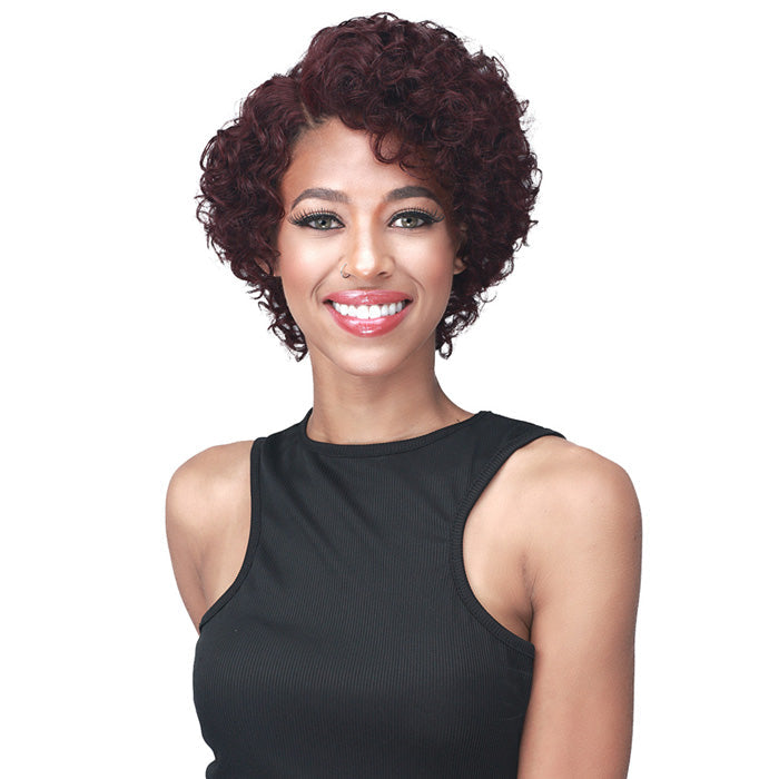 Bobbi Boss 100% Human Hair 3.5" HD Lace Part Wig - MHLF545 LOUISE