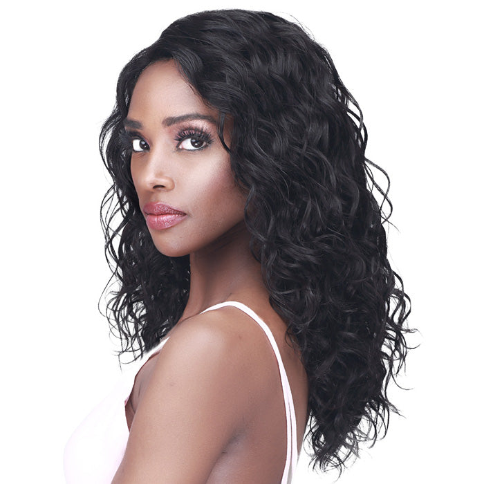 Bobbi Boss 100% Human Hair Deep Lace Wig - MHLF593 SPAN WAVE 18