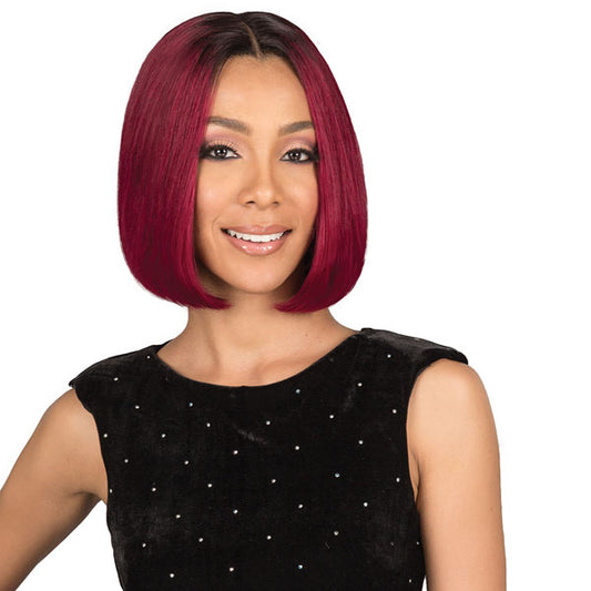 Bobbi Boss Unprocessed Remi Human Hair Lace Front Wig MHLF801 EMA NATURAL