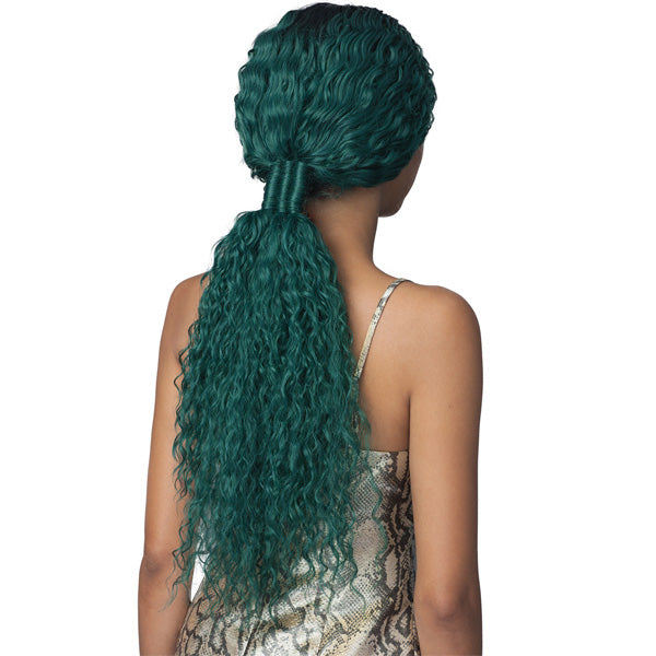 Bobbi Boss Infinity Ponytail Braided Lace Part Wig - MLF399 AMEY