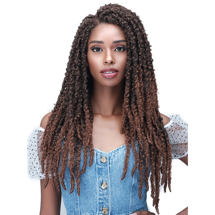 Bobbi Boss HD Braided 4x4 Lace Front Wig - MLF615 -Calif Butterfly Locs 26