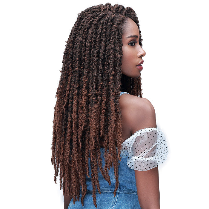 Bobbi Boss HD Braided 4x4 Lace Front Wig - MLF615 -Calif Butterfly Locs 26