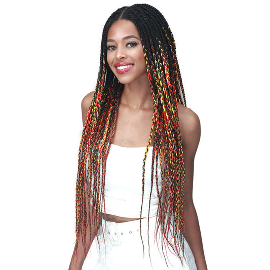 Bobbi Boss 13X5 Lace Front Wig - MLF623 KNOTLESS BOX BRAID 30"