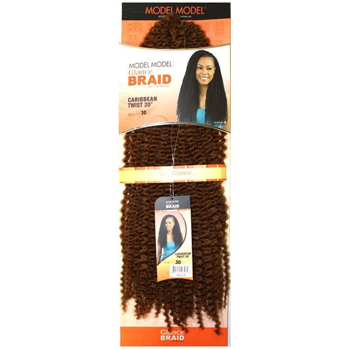 Model Model Glance Braid CARIBBEAN TWIST 20 Inch