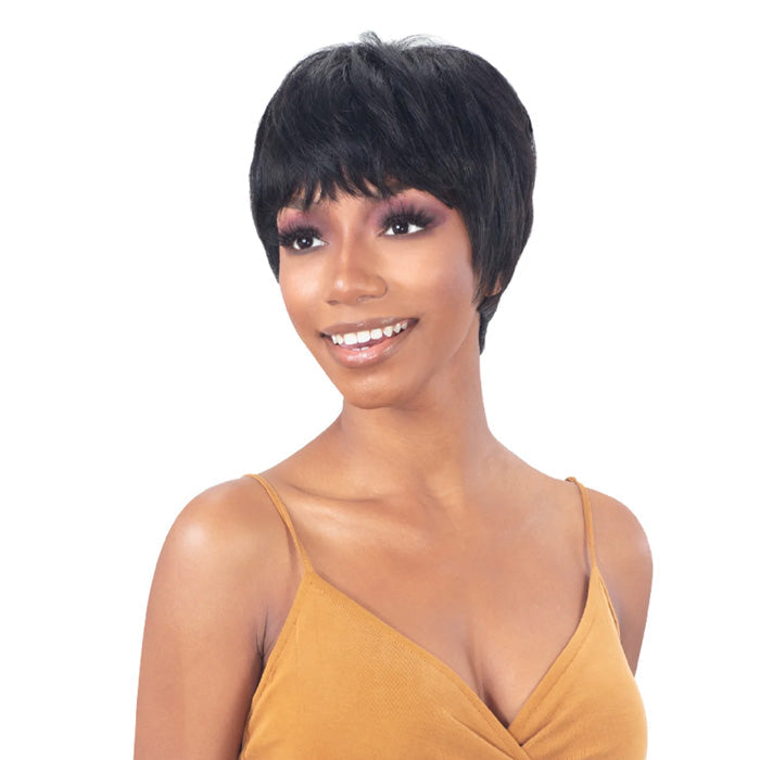 Model Model Nude 100% Brazilian Natural Human Hair Full Wig - HELEN