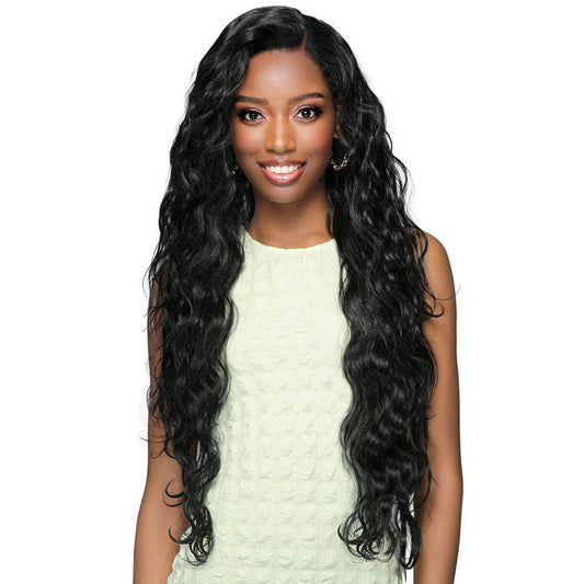 Bobbi Boss Super X Glueless Designer Human Hair Mix 13x6 HD Lace Front Wig - MOGL 300 LYLA