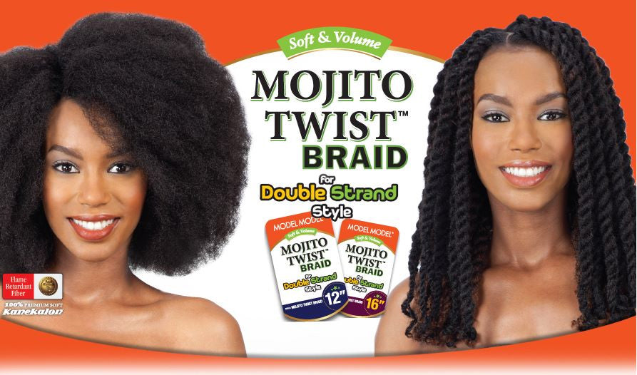 Model Model Cuban Twist Crochet Braids - MOJITO TWIST BRAID 16/24"