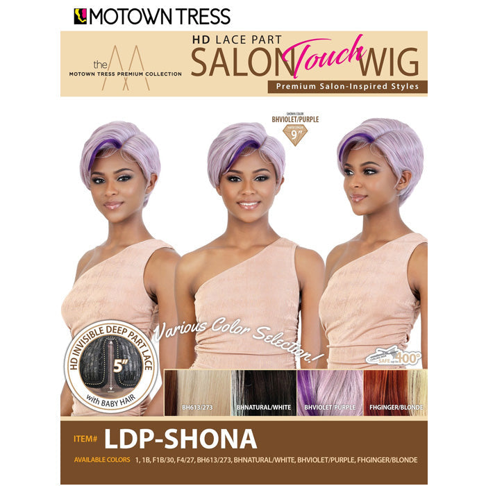 Motown Tress Salon Touch 5" Deep Part HD Lace Wig - LDP SHONA