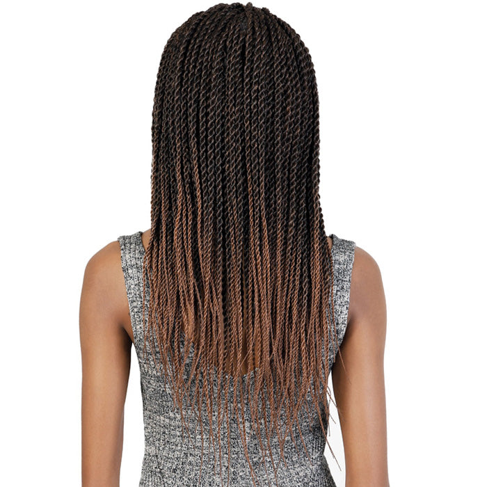 Motown Tress Glueless HD Hand-Braided Full Lace Wig - LONG SENEGAL TWIST SQUARE TOP - WLBII.SN26