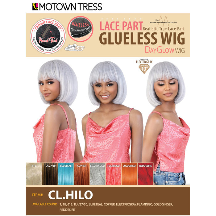 Motown Tress Day Glow Wig Glueless Lace Part Wig - CL.HILO