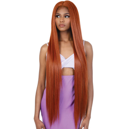 Motown Tress Glam Touch Lace Glueless Human Hair Premium Blend HD Lace Deep Part Wig - HBL.FREE40