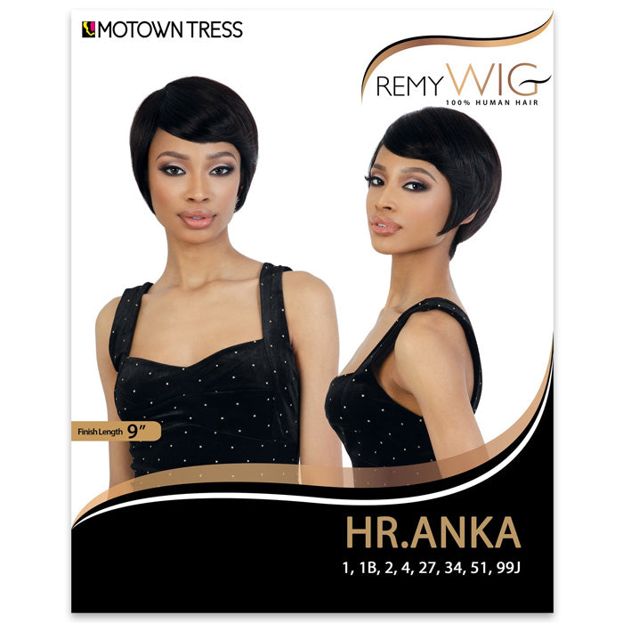 Motown Tress Remy Wig 100% Human Hair Wig - HR ANKA