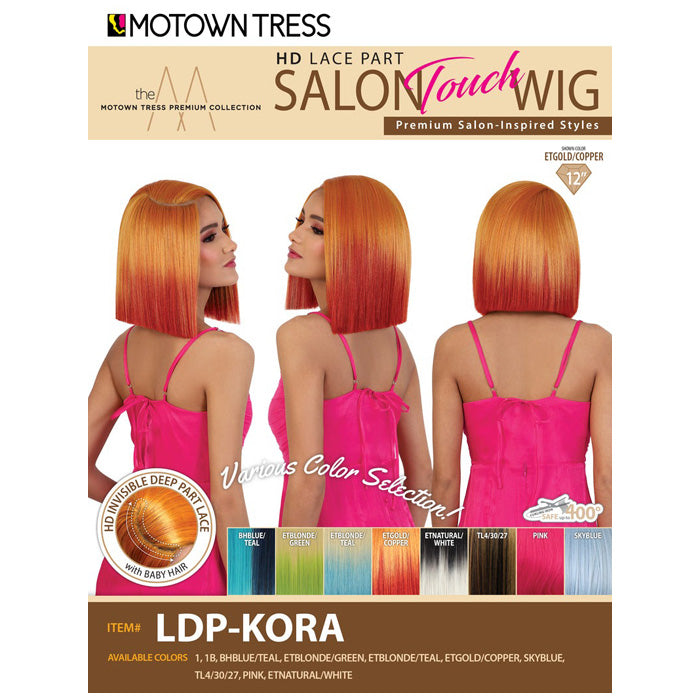 Motown Tress Salon Touch Wig HD Deep Curve Lace Part Wig - LDP-KORA