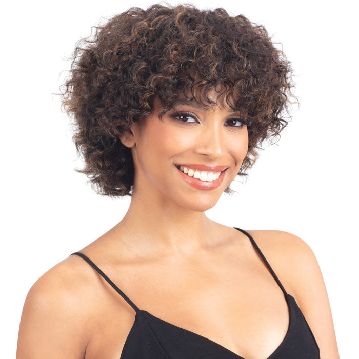 Model Model Nude Brazilian Natural 100% Human Hair Full Wig - TESSIE