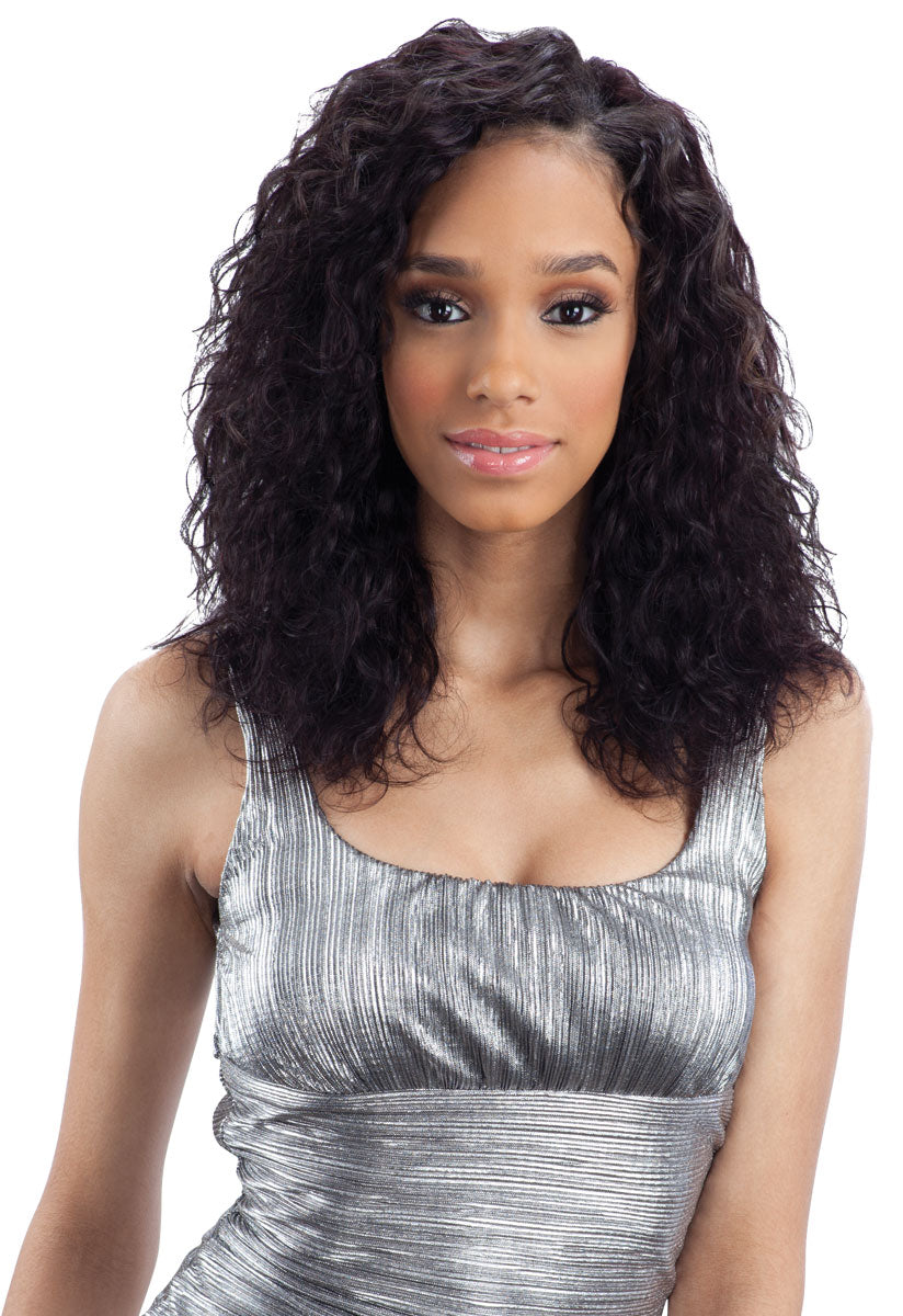 Shake-N-Go Naked Nature Wet & Wavy 100% Human Hair Weave - LOOSE CURL 10/12/14 (7Pcs-1Pack Complete)