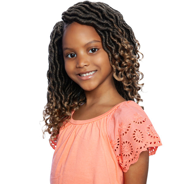 Mane Concept Afri Naptural Kids Locs Crochet Braid - KLOC01 NINI WAVY GODDESS LOCS 10"
