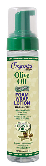 Africa's Best Organics Olive Oil Foam Wrap Lotion 8.5 oz