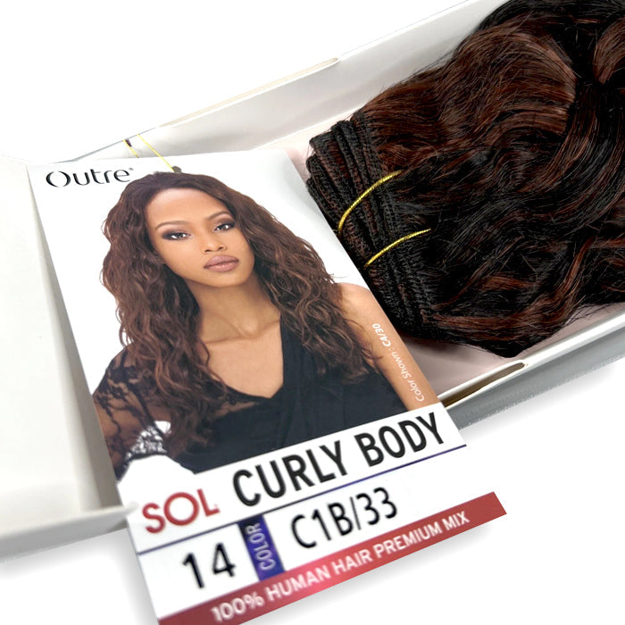 Outre Sol Weave - CURLY BODY 14"