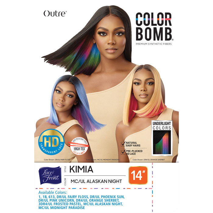 Outre Color Bomb HD Lace Front Wig - KIMIA