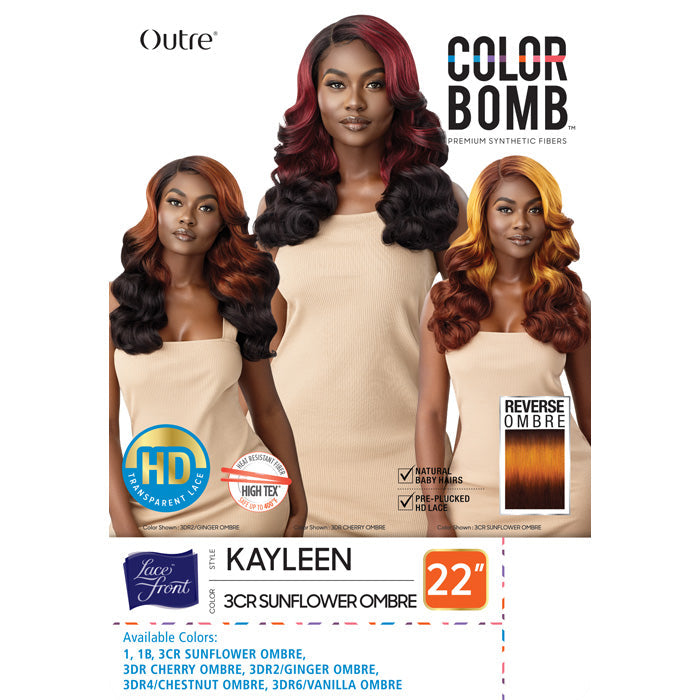 Outre Color Bomb HD Lace Front Wig - KAYLEEN