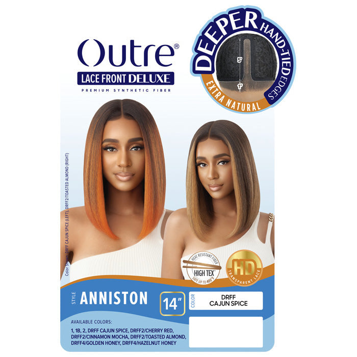 Outre Deluxe HD Deeper Hand-Tied Lace Front Wig - ANNISTON