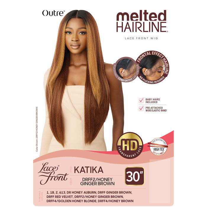Outre Melted Hairline Synthetic 5" Deep Part HD Lace Front Wig - KATIKA