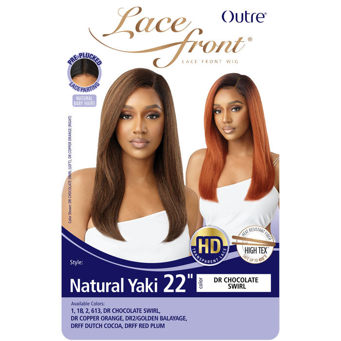 Outre HD Lace Front Wig - NATURAL YAKI 22"