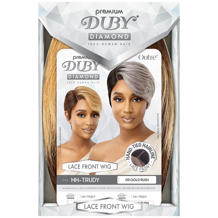 Outre Premium Duby Diamond 100% Human Hair Lace Front Wig - HH-TRUDY