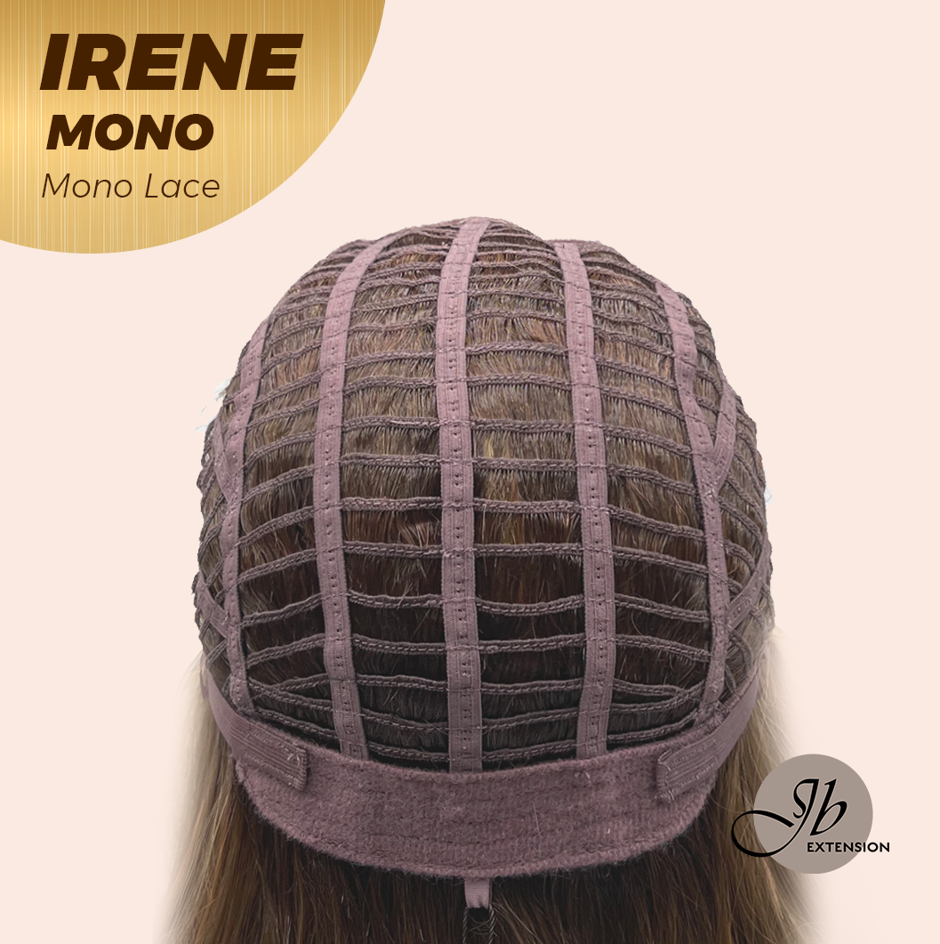 [PRE-ORDER] JBEXTENSION IRENE MONO Monofilament Handmade Wig 6X5 Full Monofilament Hand Tied Top Wig 19 Inches Hazelnut Curly Mono Lace Wig With Anti-slip Silicone Strips Glueless Wig IRENE MONO【BENDY EAR TABS】