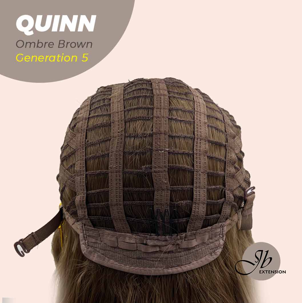 JBEXTENSION GENERATION FIVE 20 Inches Ombre Brown Body Wave Wig QUINN OMBRE BROWN G5
