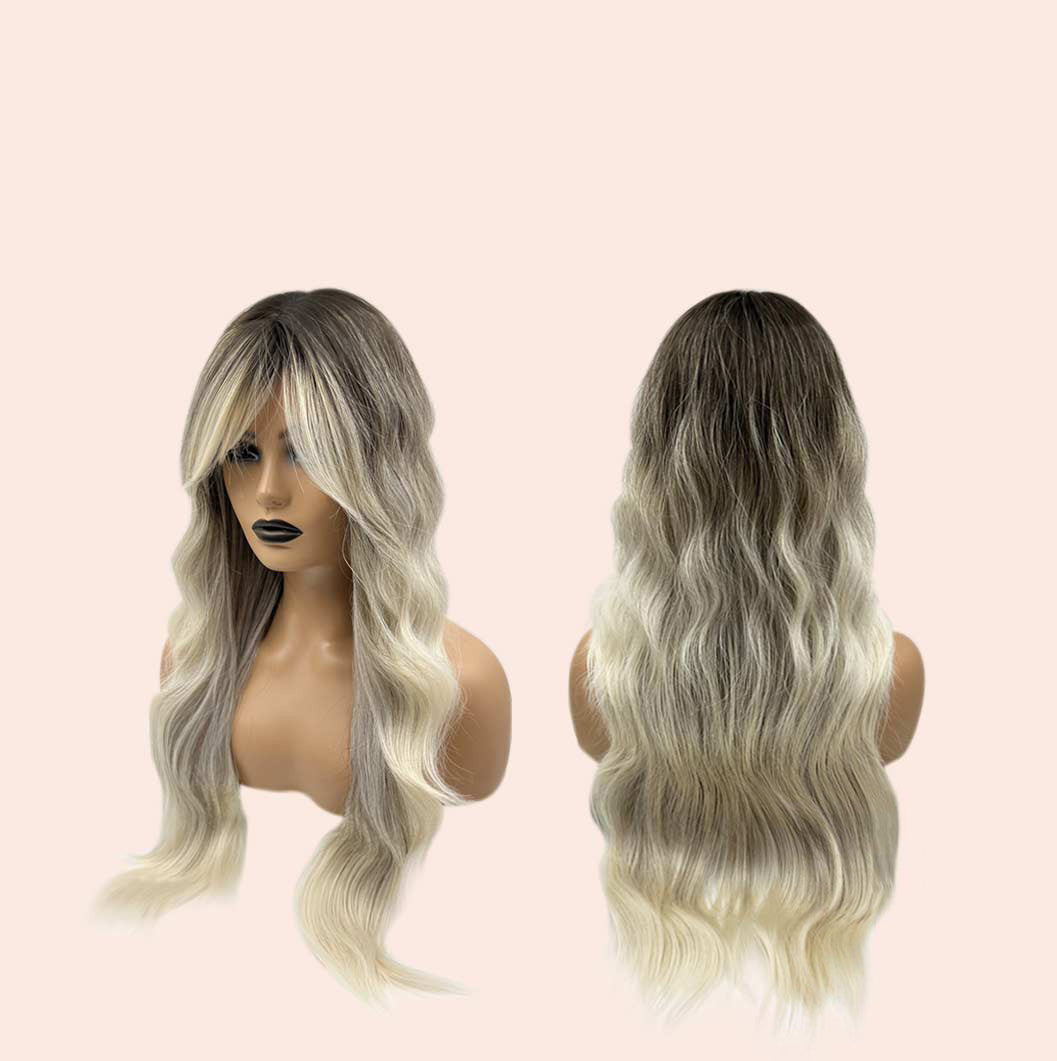 JBEXTENSION 26 Inches Light Blonde Body Wave Women Wig JADEN