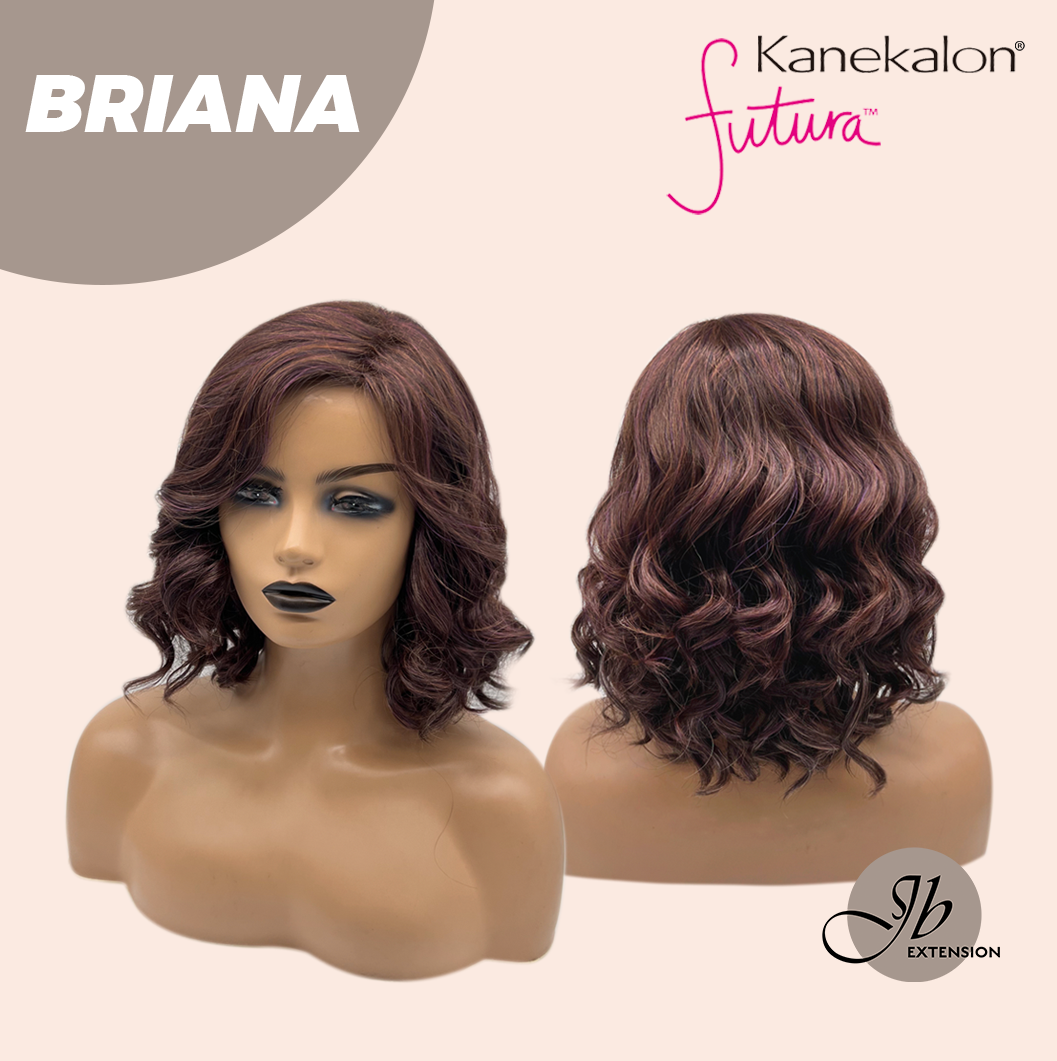 JBEXTENSION 13 Inches Dark Red Curly Women Fashion Full Machine Wig With Bangs BRIANA【PLUS PERMATEASE】【BENDY EAR TABS】