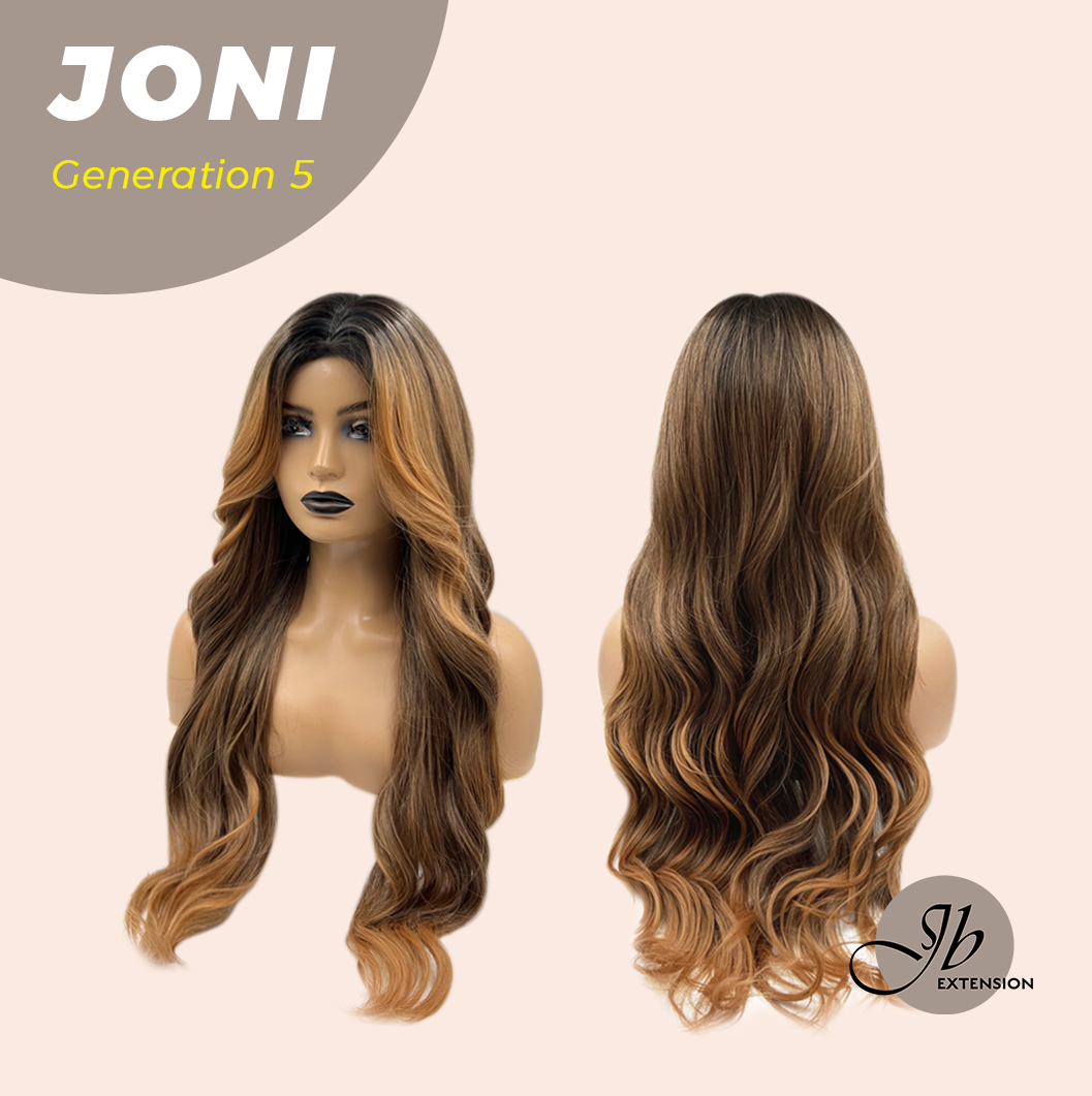 Get the Influencer Look with GENERATION FIVE 28 Inches Dark Copper Curly Wig JONI G5