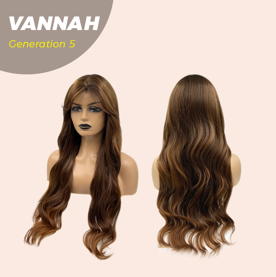 Nichole's Selection - GENERATION FIVE 28 Inches Copper Long Wave Wig VANNAH G5