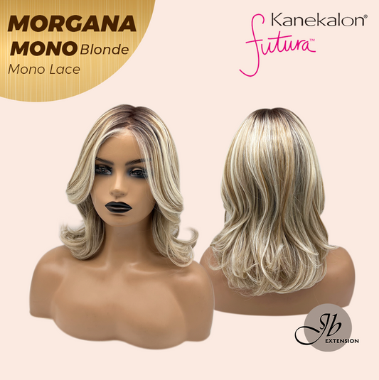 JBEXTENSION MORGANA MONO Monofilament Handmade Wig 6X5 Full Monofilament Hand Tied Top Wig 13 Inches Blonde Mono Lace Wig With Anti-slip Silicone Strips Glueless Wig MORGANA MONO LONDE【BENDY EAR TABS】