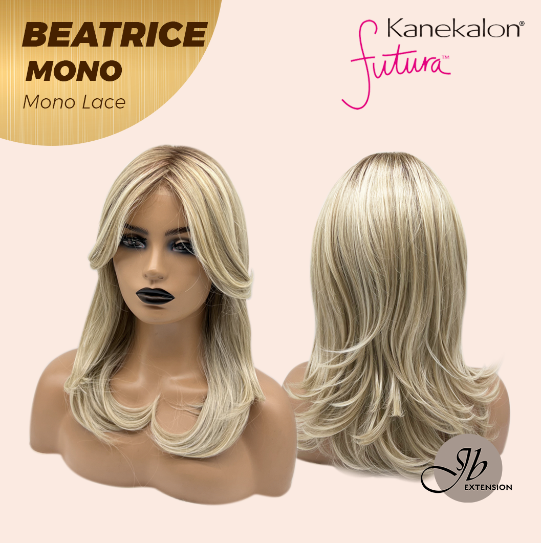 [PRE-ORDER] JBEXTENSION BEATRICE MONO Monofilament Handmade Wig 6X5 Full Monofilament Hand Tied Top Wig 17 Inches Golden Blonde Mono Lace Wig Glueless Wig BEATRICE MONO【BENDY EAR TABS】