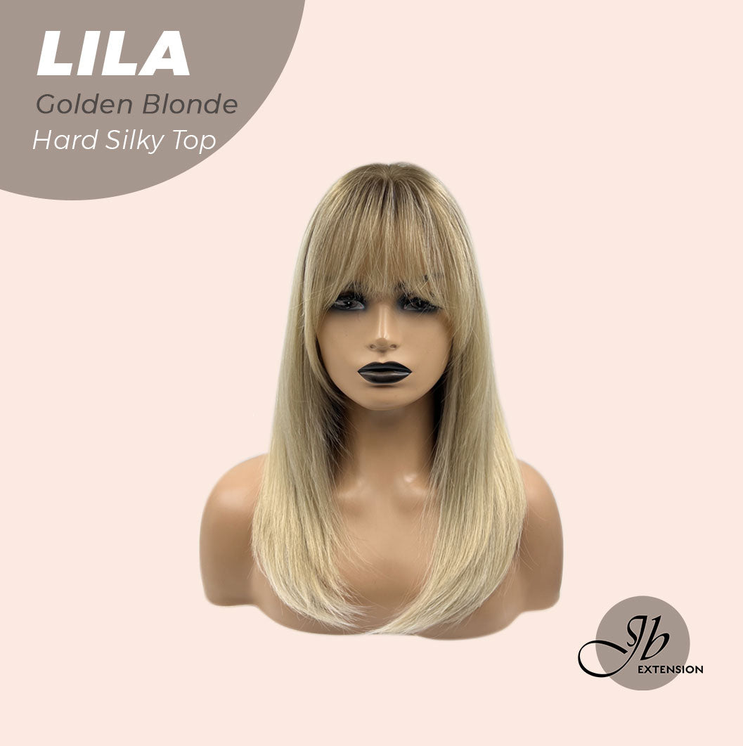 Get this Influencer Look with Hard Silky Top LILA GOLDEN BLONDE