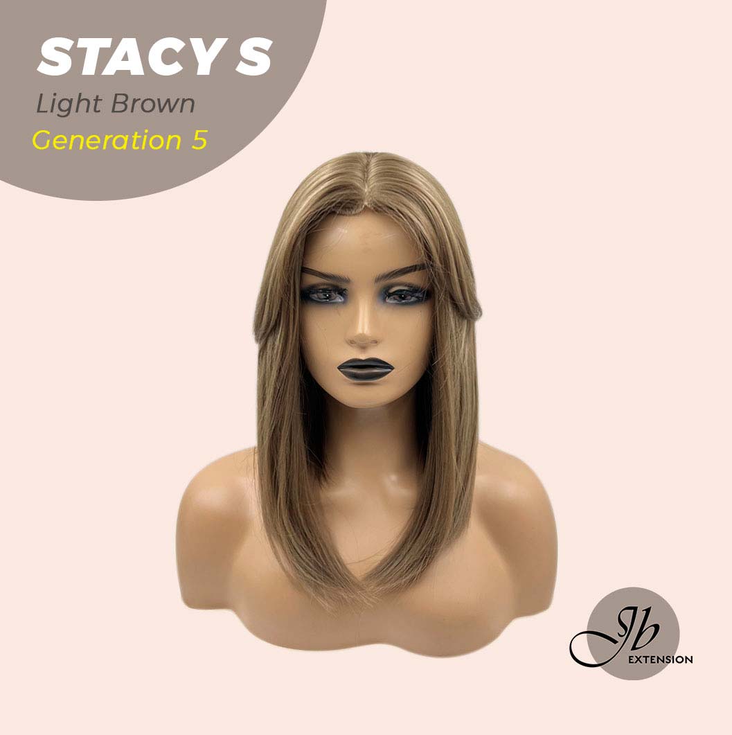 JBEXTENSION GENERATION FIVE 16 Inches Light Brown Straight Wig STACY S LIGHT BROWN
