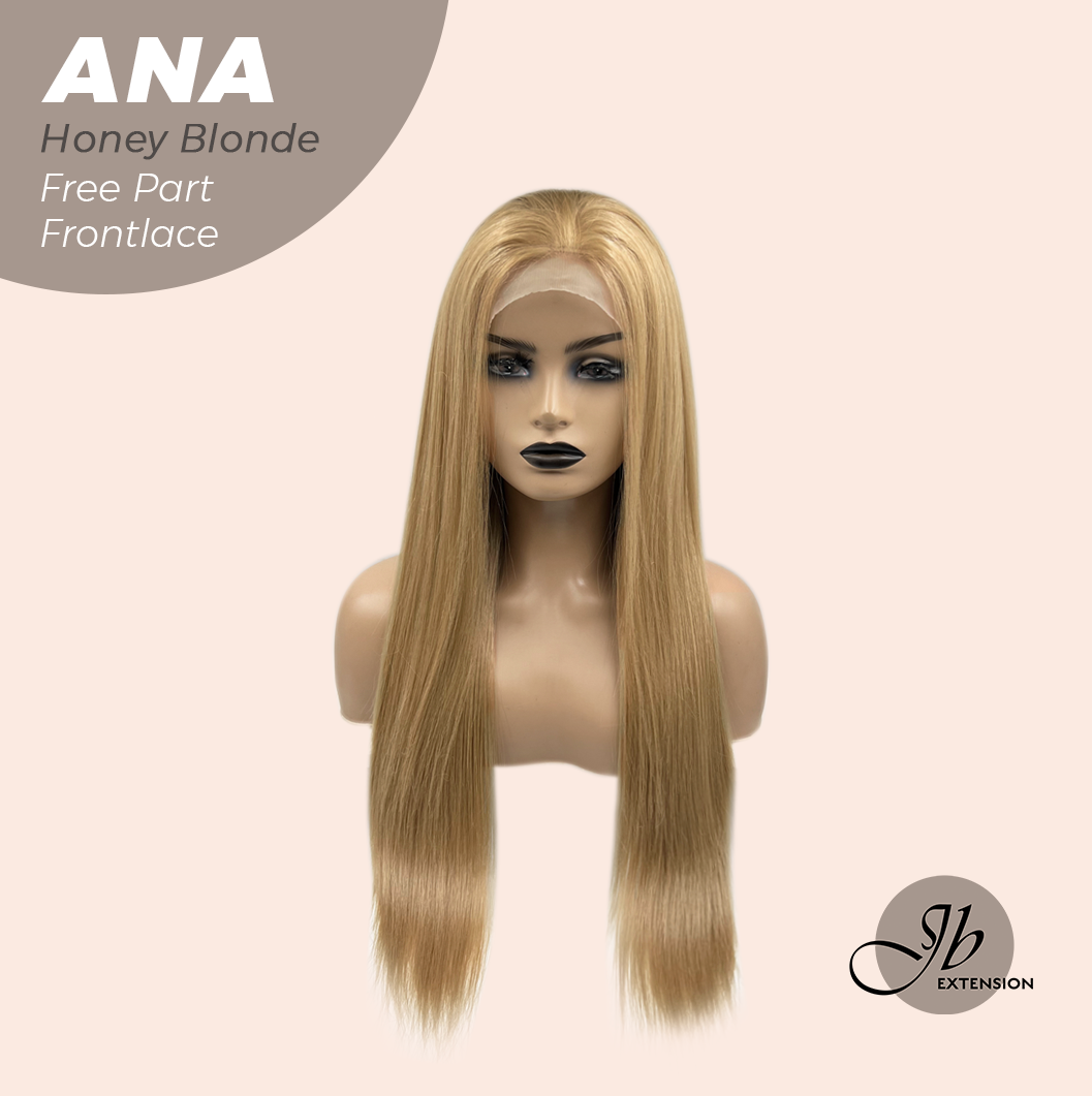 JBEXTENSION 28 Inches Honey Blonde Straight 13X6 Free Part Frontlace Glueless Wig ANA HONEY BLONDE