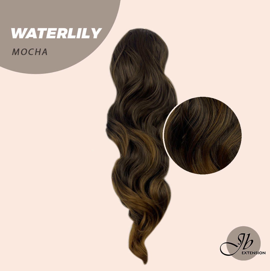 JBEXTENSION 22 Inches Ponytail Coulisse Curly WATERLILY