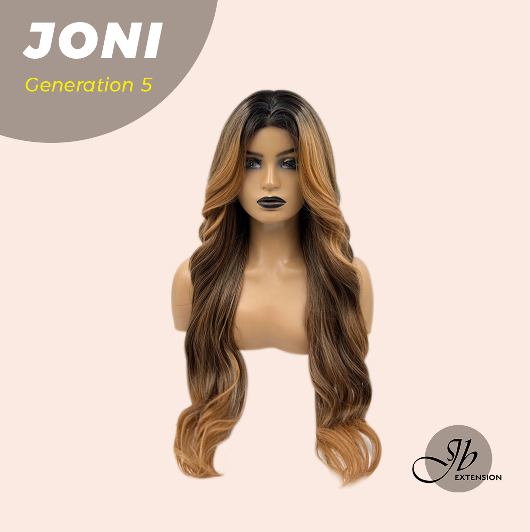 Get the Influencer Look with GENERATION FIVE 28 Inches Dark Copper Curly Wig JONI G5