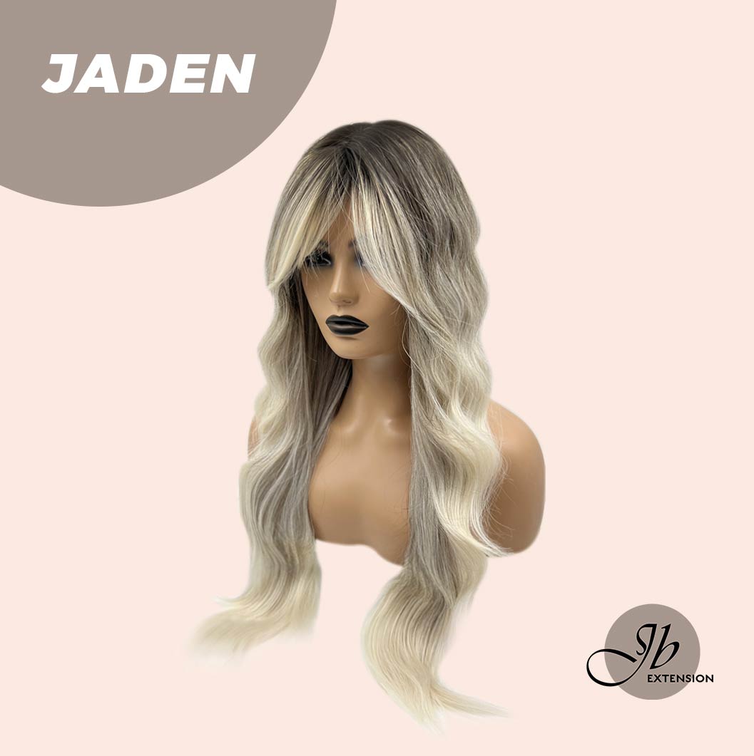 JBEXTENSION 26 Inches Light Blonde Body Wave Women Wig JADEN
