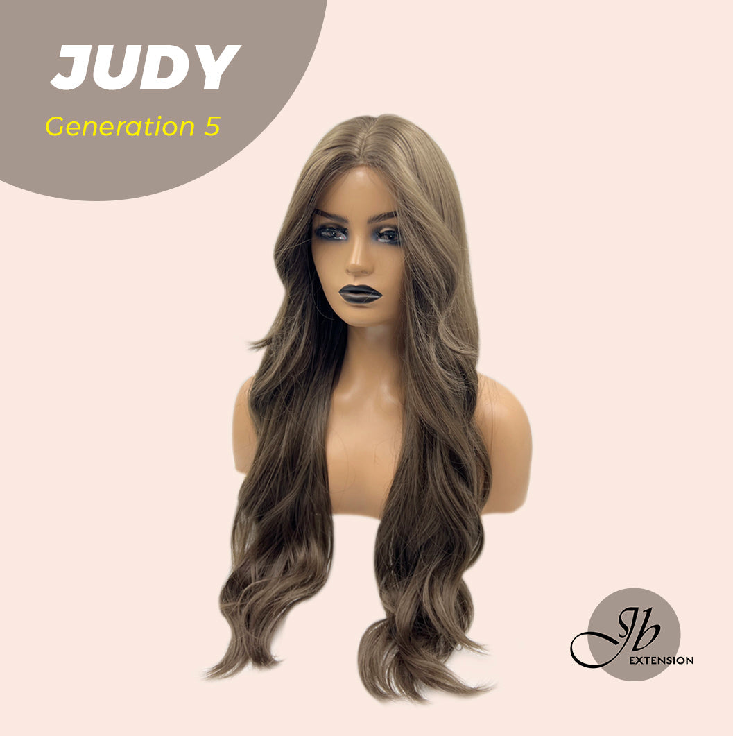 JBEXTENSION GENERATION FIVE 26 Inches Long Curly Brown Color Wig JUDY G5
