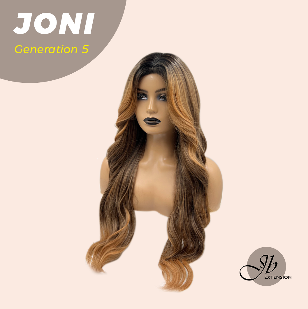 JBEXTENSION GENERATION FIVE 28 Inches Dark Copper Curly Wig JONI G5