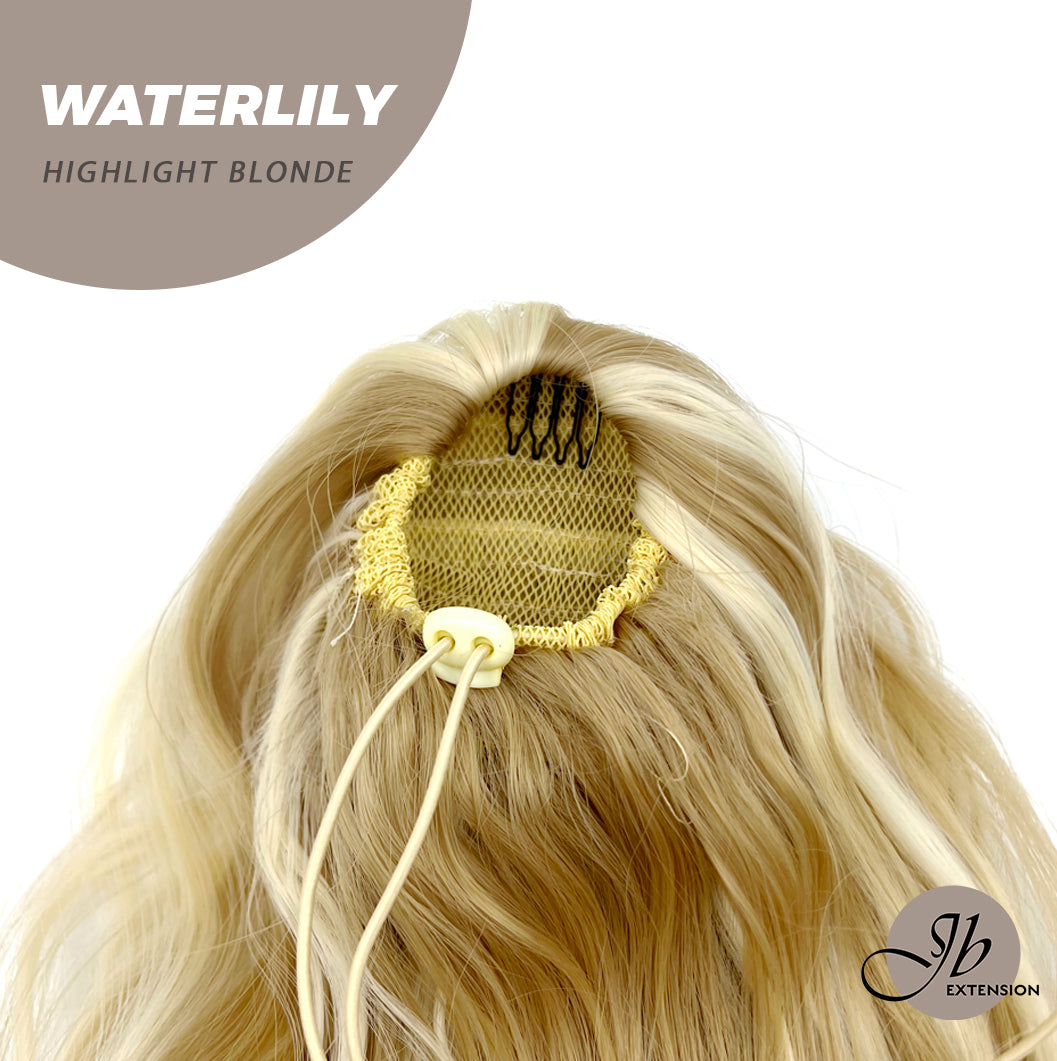 JBEXTENSION 22 Inches Ponytail Coulisse Curly WATERLILY