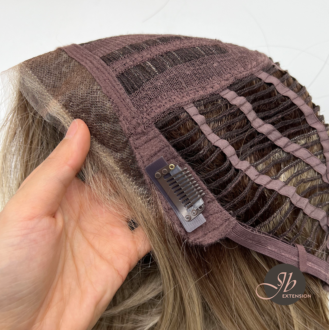 JBEXTENSION 5 Pcs 9-teeth Hair Extension Adjustable Smart Clips Hair Extension Wigs Reusable Snap Clips Comb Small Snap Wig Accessories for Women Wigs Smart Clips 5 Pcs