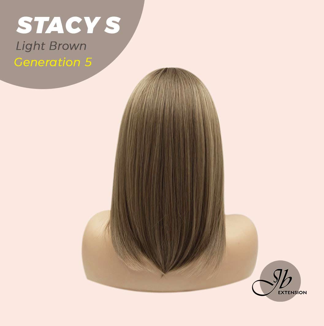 JBEXTENSION GENERATION FIVE 16 Inches Light Brown Straight Wig STACY S LIGHT BROWN