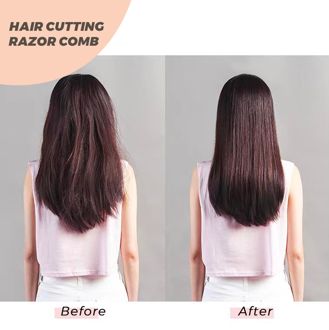 JBextension Trimmer Comb Hair Cutting Razor Comb Double Edge WIG Thinning Comb