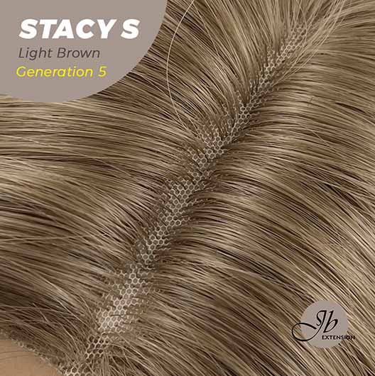 JBEXTENSION GENERATION FIVE 16 Inches Light Brown Straight Wig STACY S LIGHT BROWN