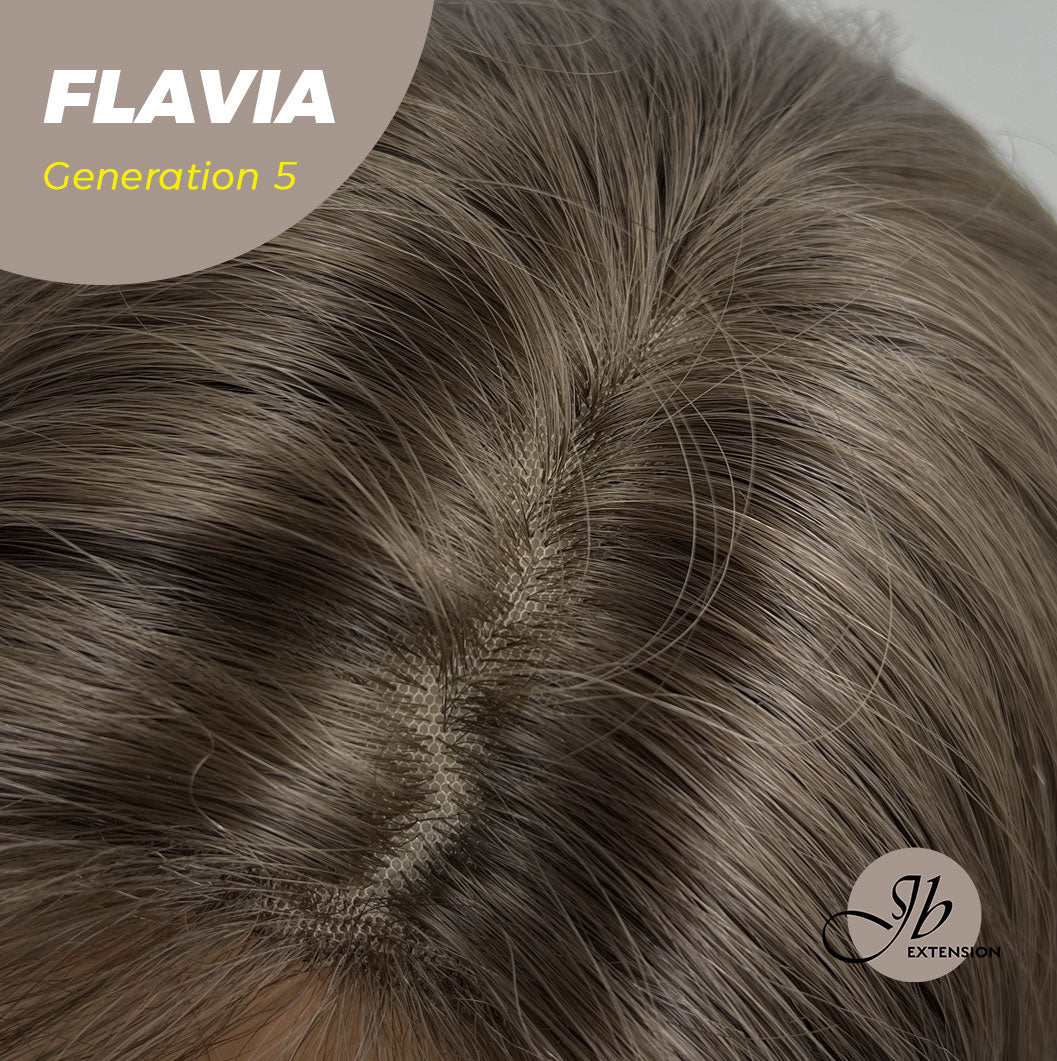 JBEXTENSION GENERATION FIVE 28 Inches Cold Brown Body Wave Wig FLAVIA